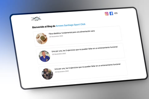 Blog Arrows Santiago Sports